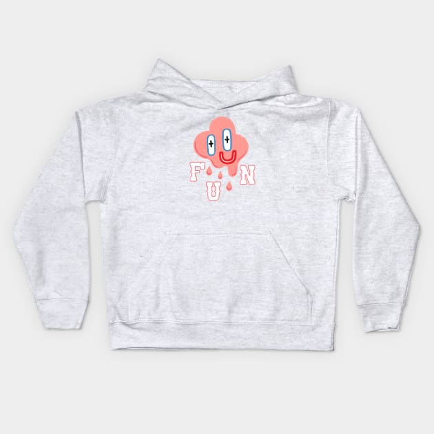 FUN Clown Kids Hoodie by Marianne Martin